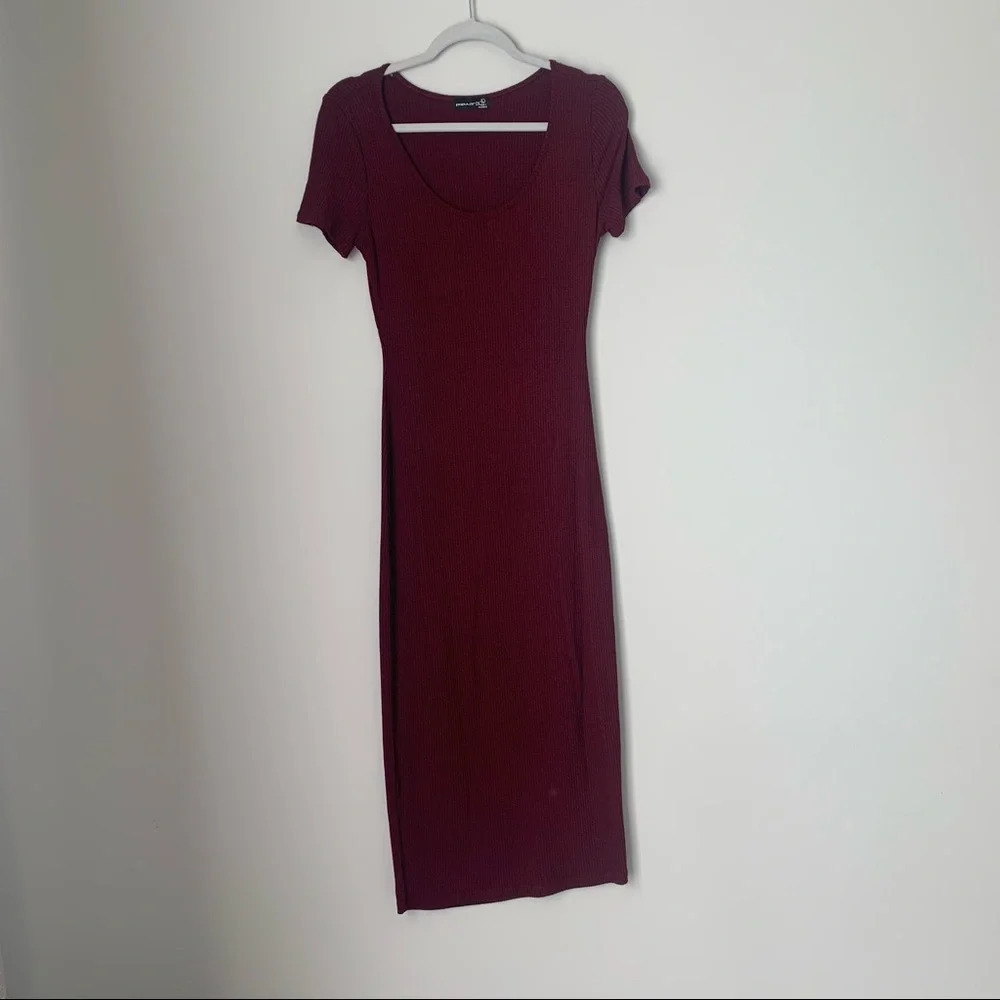 Popular 21 burgundy dress size L